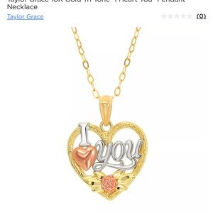 10k gold heart pendant necklace from Kohl’s.
